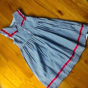 Sailor style dress girls size 6